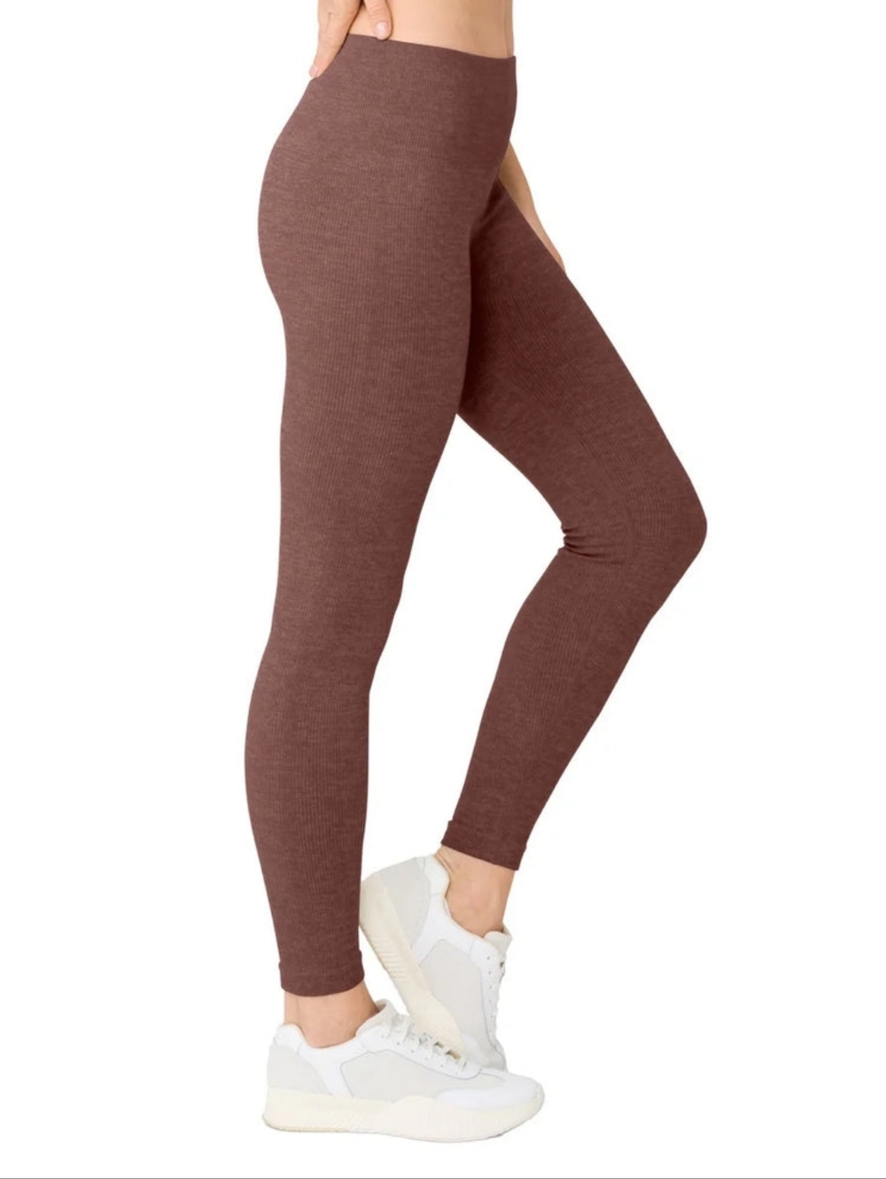 LEMON. Ribbed Legging. Size Medium. - Picture 2 of 9